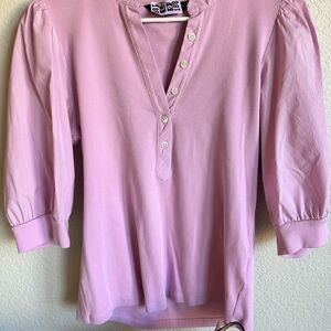Veronica Beard Light Pink Blouse